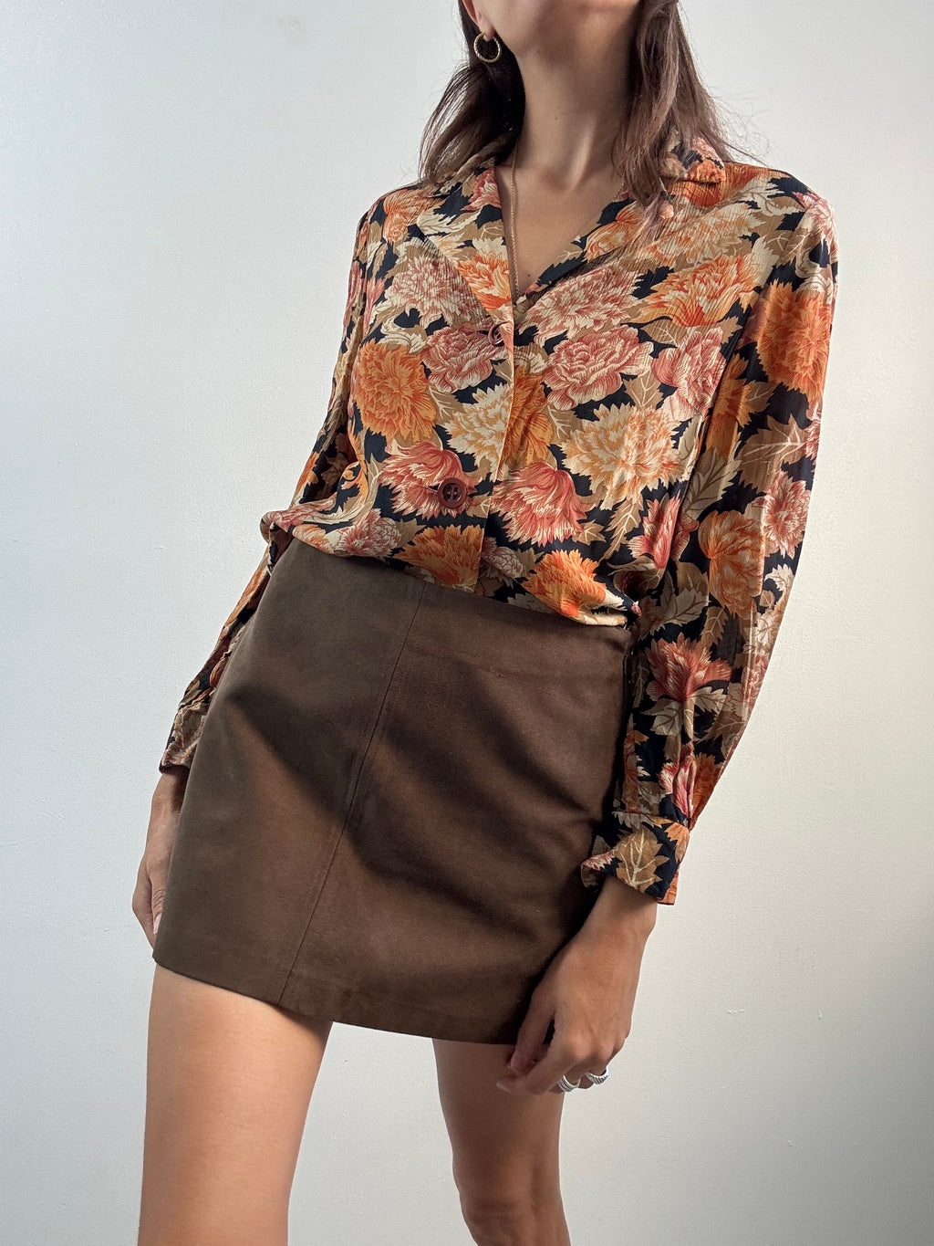 Camicia a fiori vintage