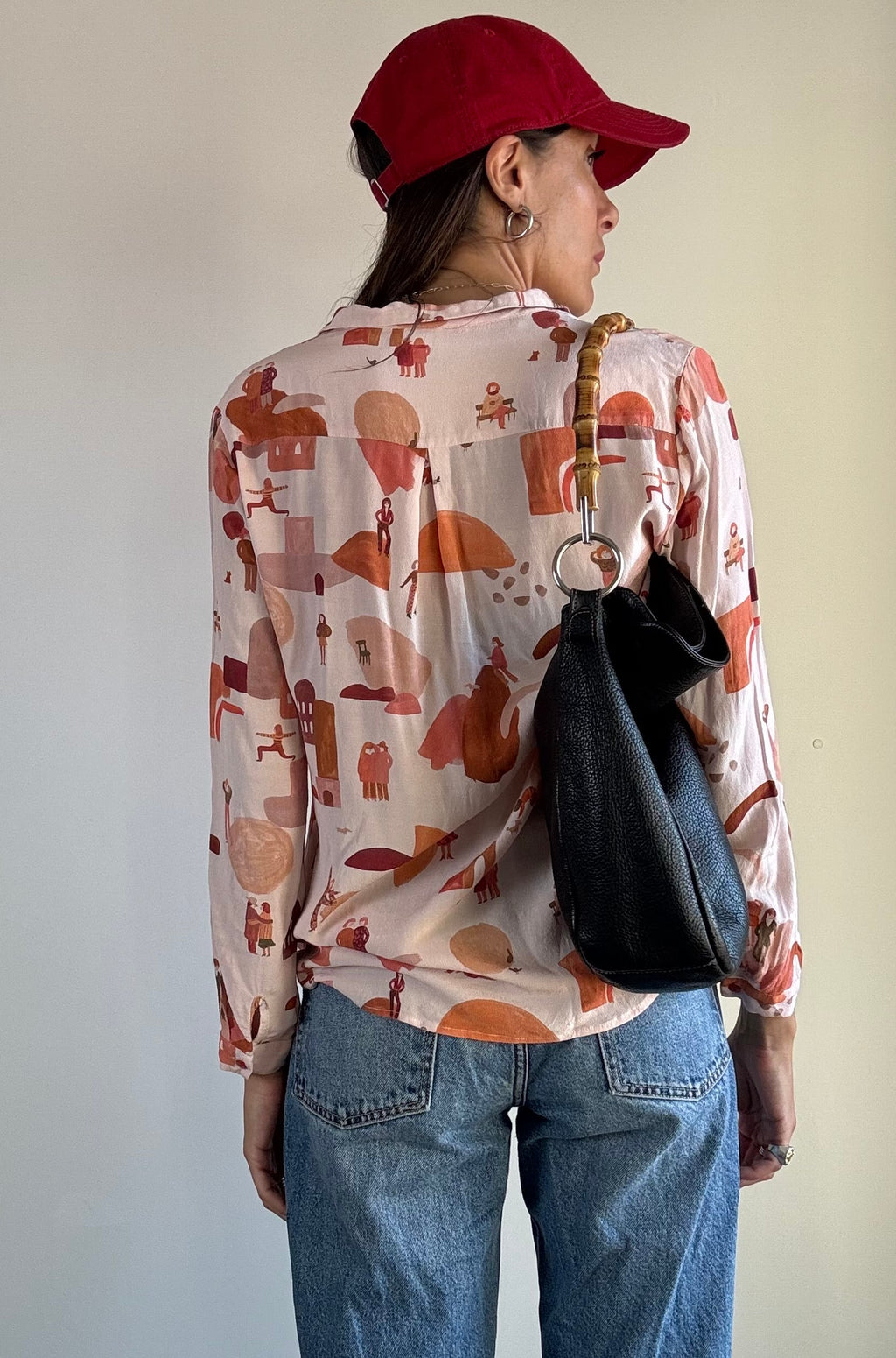 Camicia stampa omini multicolor