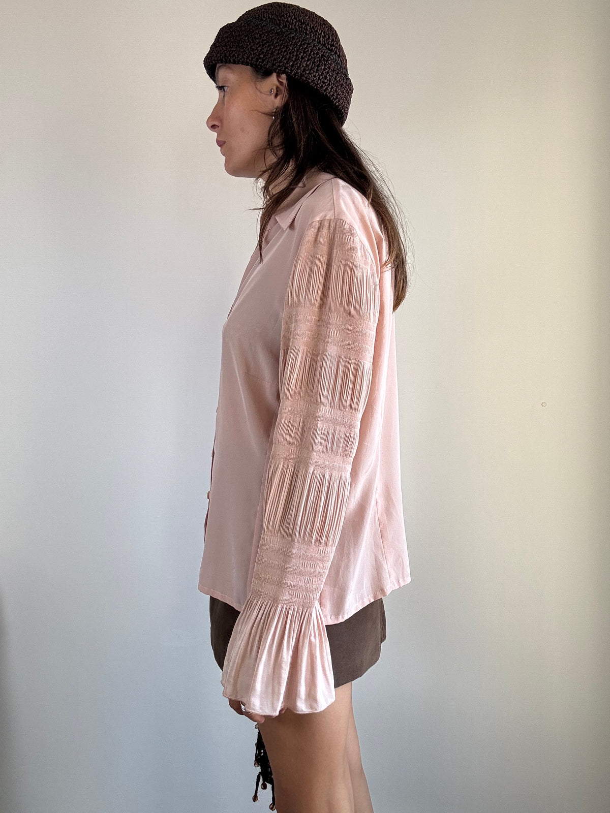 Camicia rosa anni '70