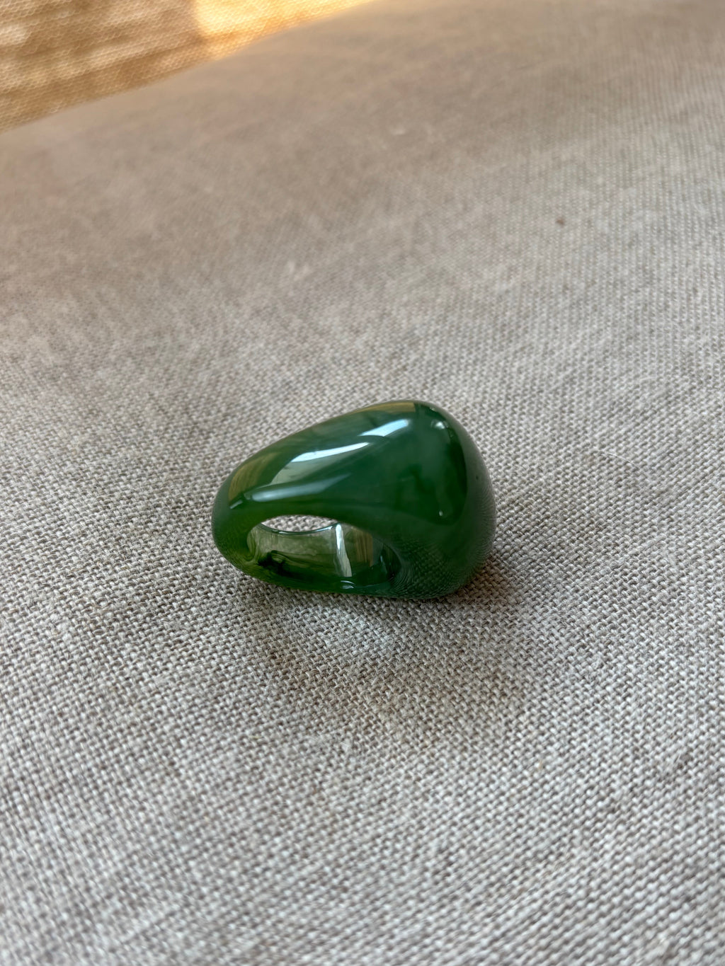 Anelli in resina stile vintage