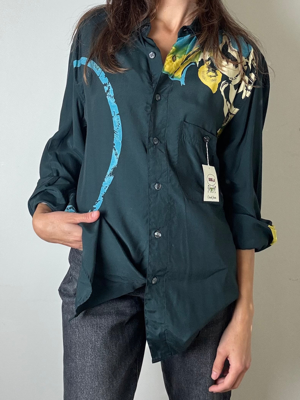 Camicia Dos J a fantasia astratta