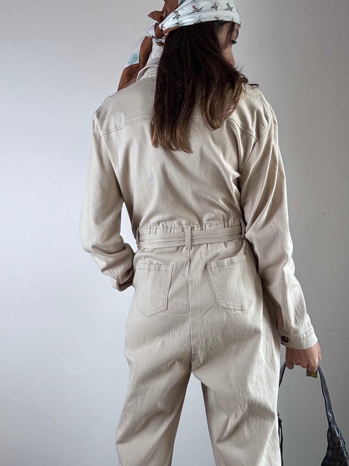 Jumpsuit beige
