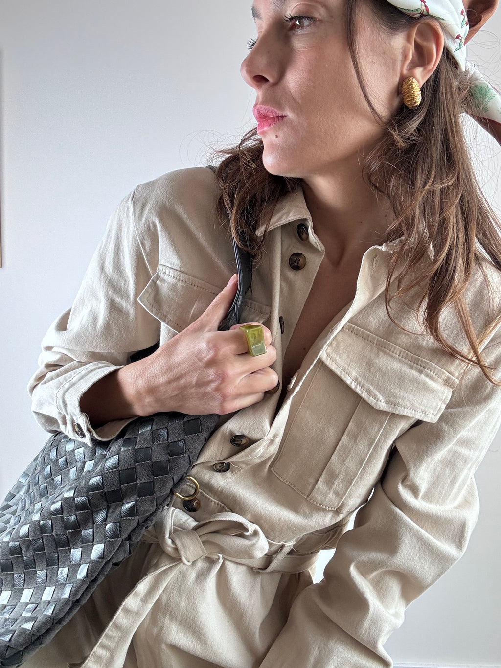 Jumpsuit beige