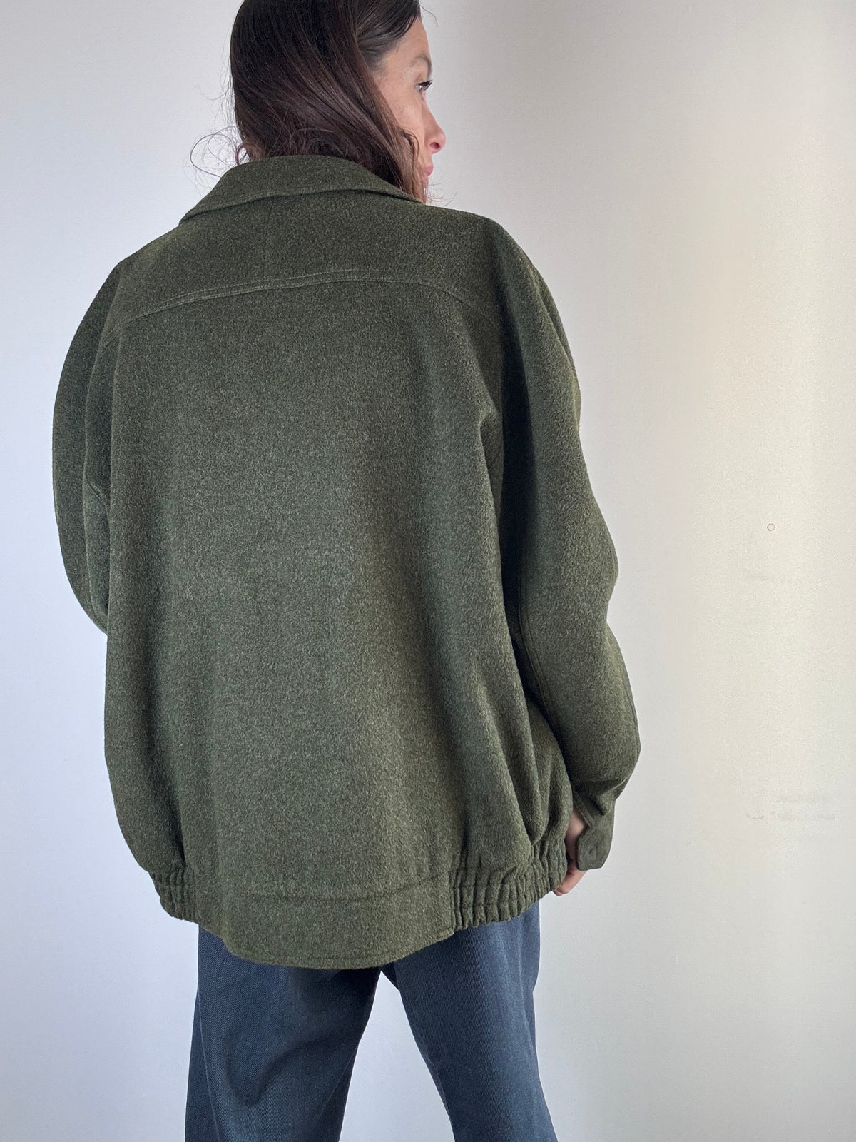 Bomber verde in loden