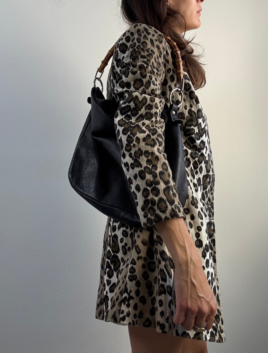 Giacca leopardata vintage