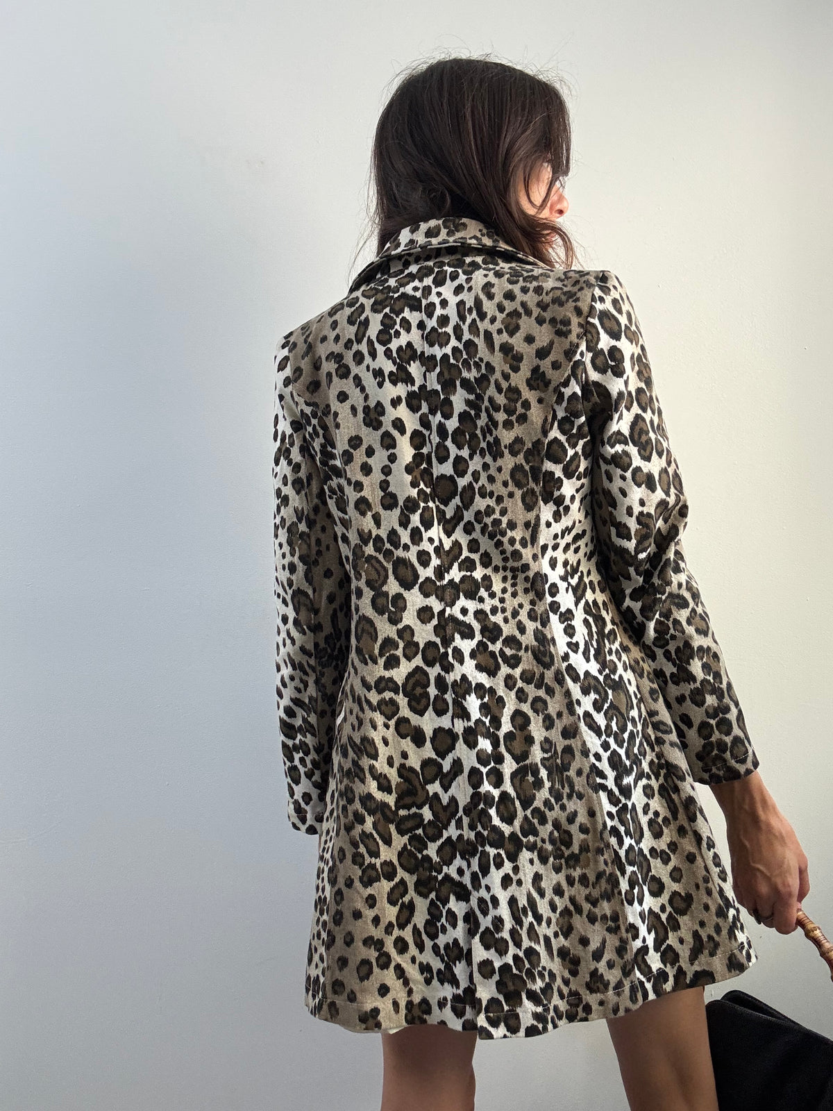 Giacca leopardata vintage