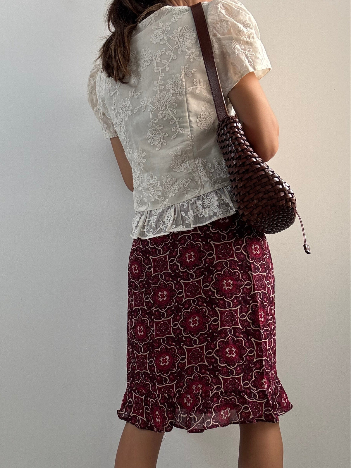 Patterned skirt