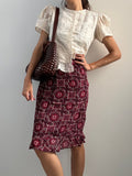 Patterned skirt