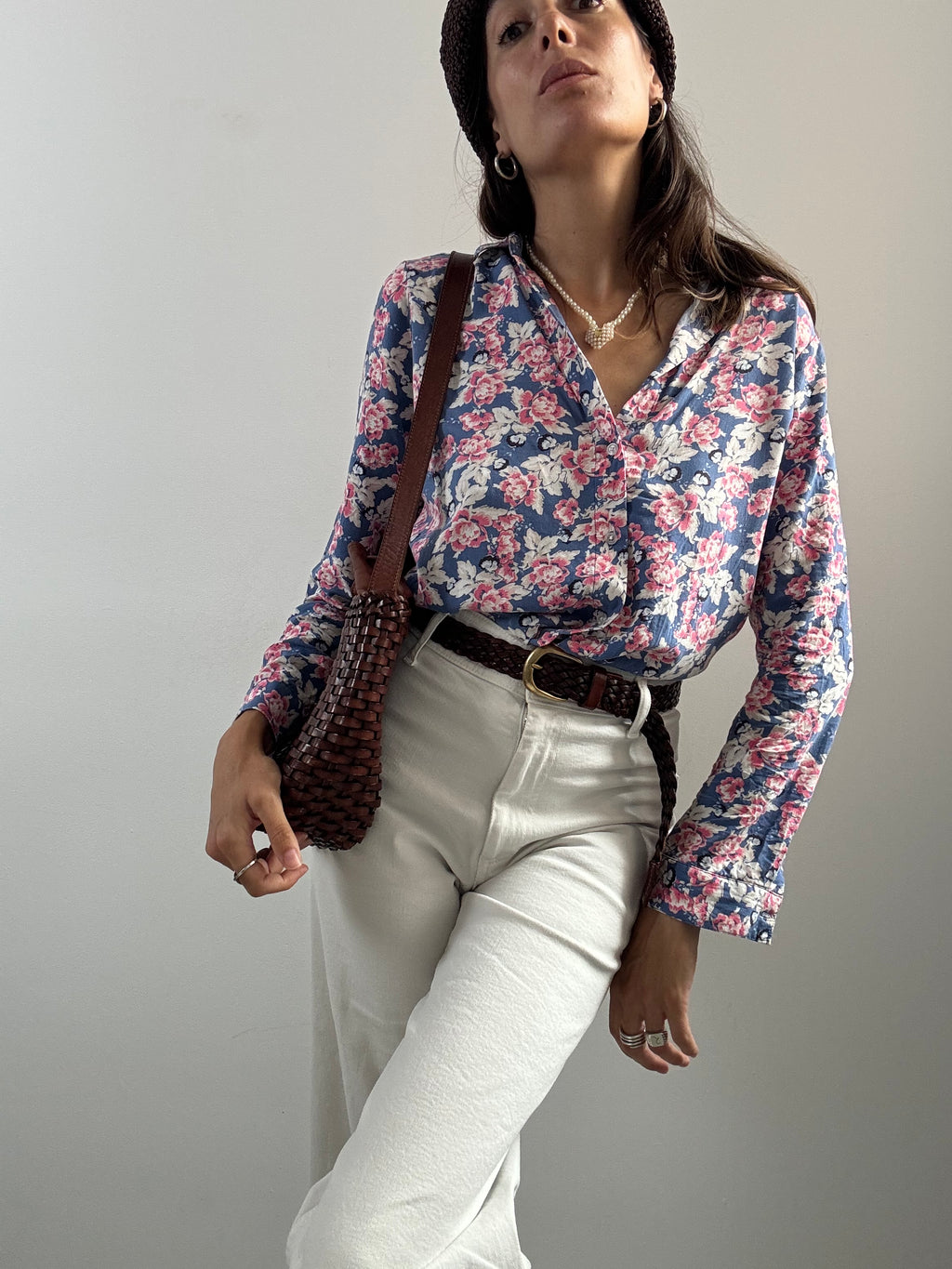 Floral blouse